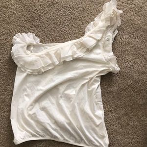 J Crew one shoulder top